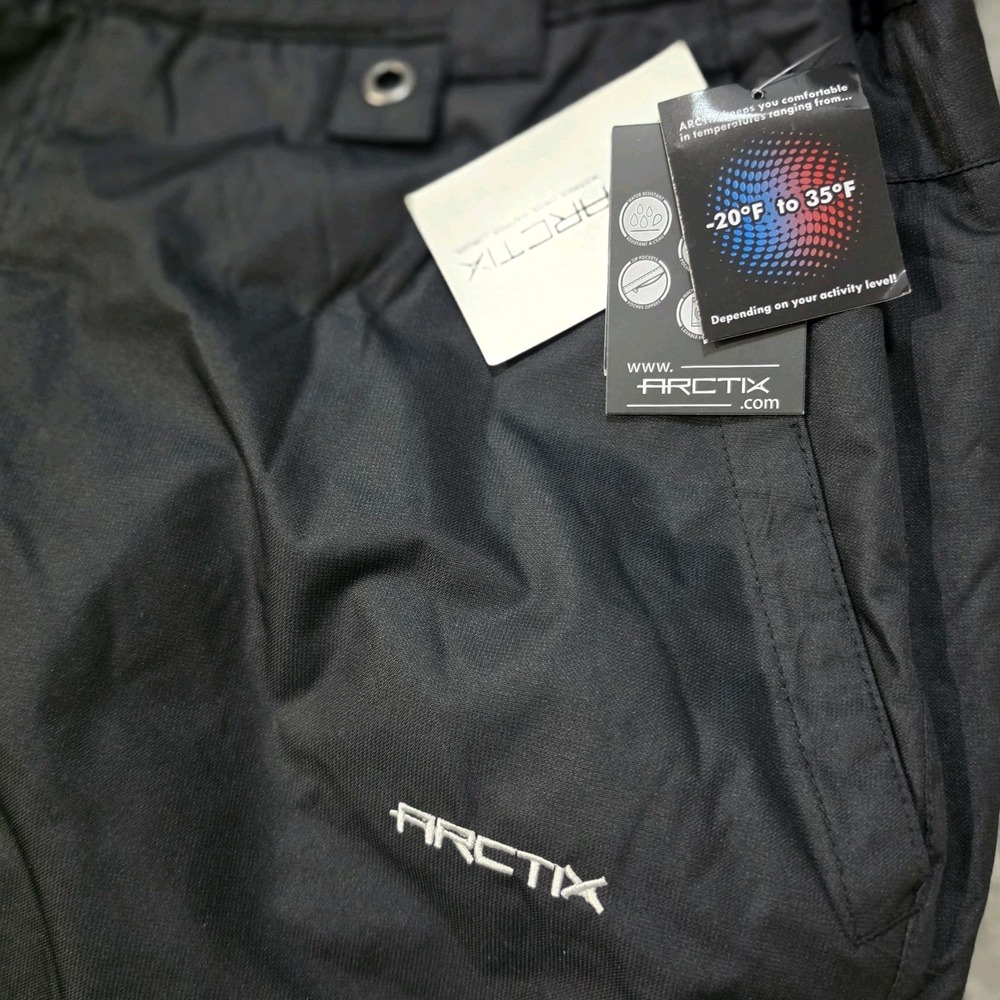 New Arctix Women's Plus Size 2X 20W 21W 22W Insulated Snow Ski Pant 1800 Black - Picture 3 of 10